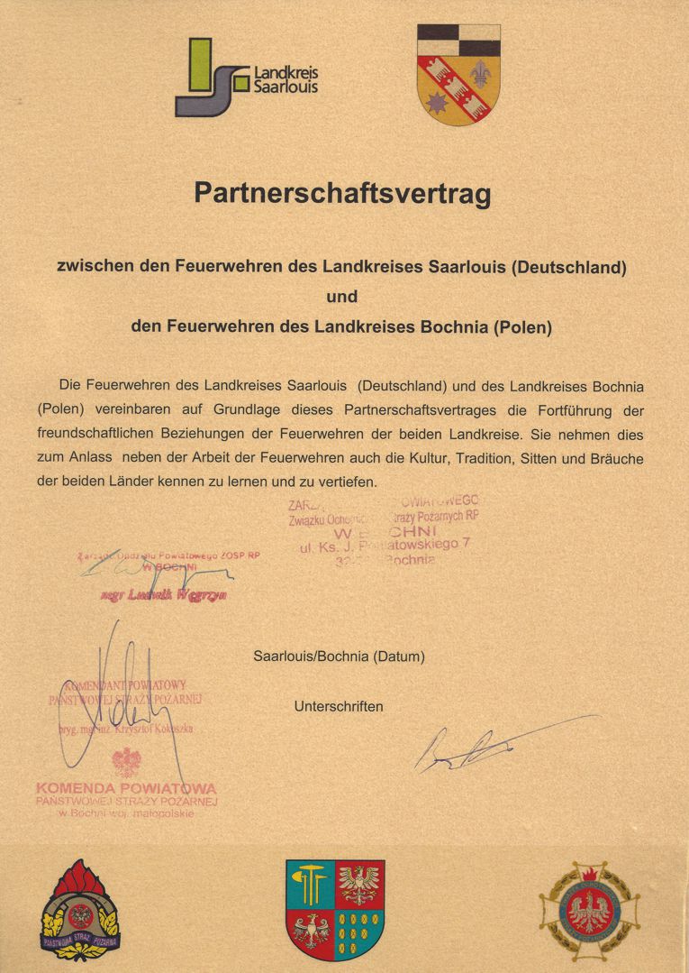 Partnerschaftsvertrag Deutsch W
